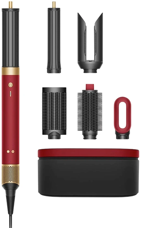 Стайлер Dyson HS09 Airwrap Coanda 2x Red Velvet/ Gold (176955-01)